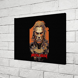 Холст прямоугольный Venom Snake Metal gear game, цвет: 3D-принт — фото 2