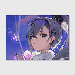 Холст прямоугольный Honkai Star Rail Silver Wolf, цвет: 3D-принт — фото 2