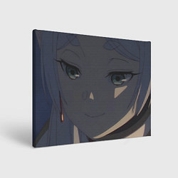 Холст прямоугольный Frieren Face, цвет: 3D-принт