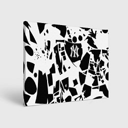 Картина прямоугольная New York yankees - abstraction