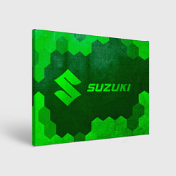 Картина прямоугольная Suzuki - green gradient по-горизонтали