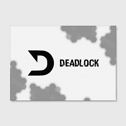 Холст прямоугольный Deadlock glitch на светлом фоне по-горизонтали, цвет: 3D-принт — фото 2