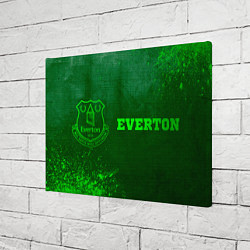 Холст прямоугольный Everton - green gradient по-горизонтали, цвет: 3D-принт — фото 2