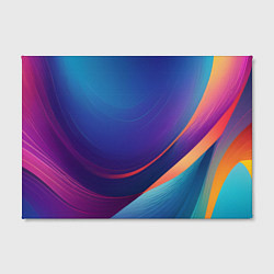 Холст прямоугольный Красивый градиент абстракция, цвет: 3D-принт — фото 2
