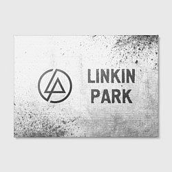 Холст прямоугольный Linkin Park - white gradient по-горизонтали, цвет: 3D-принт — фото 2