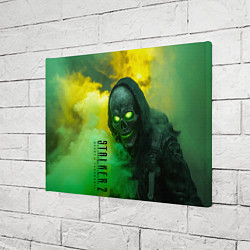 Холст прямоугольный Stalker 2 скелет череп, цвет: 3D-принт — фото 2