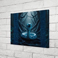 Холст прямоугольный Цифровая змея, цвет: 3D-принт — фото 2