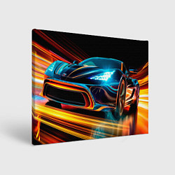 Холст прямоугольный Sport car, цвет: 3D-принт
