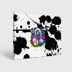 Картина прямоугольная Venom-Rick and Morty - blots