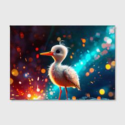 Холст прямоугольный Аистенок, цвет: 3D-принт — фото 2
