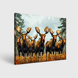 Картина прямоугольная Лоси