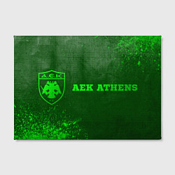 Холст прямоугольный AEK Athens - green gradient по-горизонтали, цвет: 3D-принт — фото 2