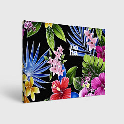 Картина прямоугольная Tropical flowers - aloha