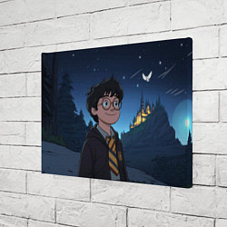 Холст прямоугольный Довольный Гарри Поттер, цвет: 3D-принт — фото 2