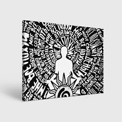 Картина прямоугольная Медитация без цензуры