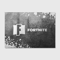 Холст прямоугольный Fortnite - grey gradient по-горизонтали, цвет: 3D-принт — фото 2