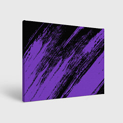 Картина прямоугольная The color is purple and black