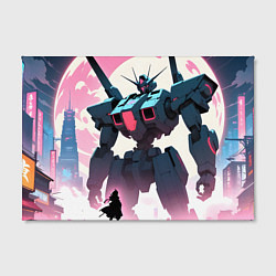 Холст прямоугольный Аниме и роботы, цвет: 3D-принт — фото 2
