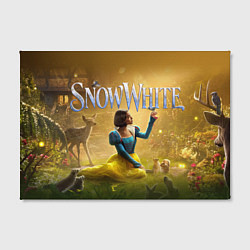 Холст прямоугольный Белоснежка, цвет: 3D-принт — фото 2