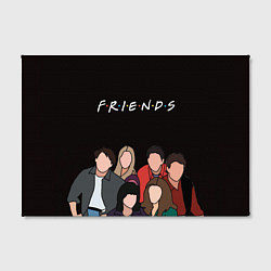 Холст прямоугольный Friends - Central park, цвет: 3D-принт — фото 2