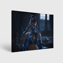 Картина прямоугольная Китана с косичками