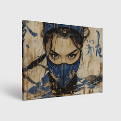 Холст прямоугольный Китана крупным планом, цвет: 3D-принт