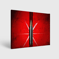 Картина прямоугольная Патрон на красном