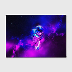 Холст прямоугольный Космонавт среди облаков, цвет: 3D-принт — фото 2