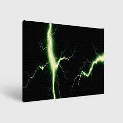 Картина прямоугольная Lightning yellow текстура