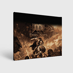 Картина прямоугольная Doom the dark ages