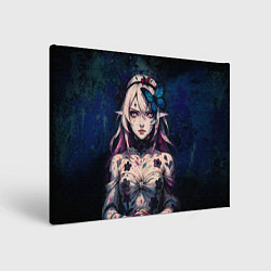 Холст прямоугольный Кастория дарк реализм, цвет: 3D-принт