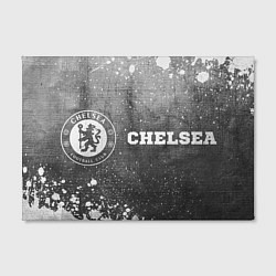 Холст прямоугольный Chelsea - grey gradient по-горизонтали, цвет: 3D-принт — фото 2
