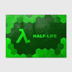 Холст прямоугольный Half-Life - green gradient по-горизонтали, цвет: 3D-принт — фото 2