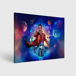 Холст прямоугольный Доктор Кто Шути Гатва, цвет: 3D-принт