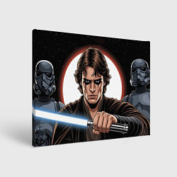 Картина прямоугольная Энакин скайуокер звездные войны