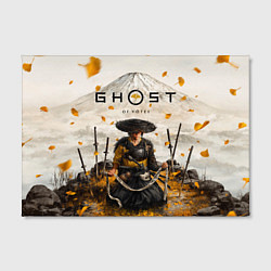 Холст прямоугольный Atsu from Ghost of Yotei, цвет: 3D-принт — фото 2