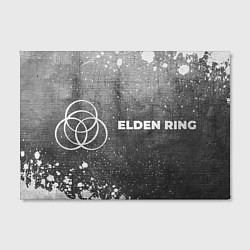 Холст прямоугольный Elden Ring - grey gradient по-горизонтали, цвет: 3D-принт — фото 2