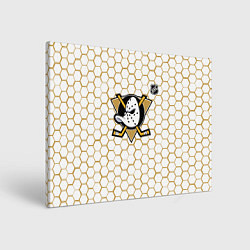 Картина прямоугольная Анахайм Дакс - белые соты