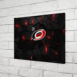 Холст прямоугольный Каролина Харрикейнз - НХЛ хоккей, цвет: 3D-принт — фото 2