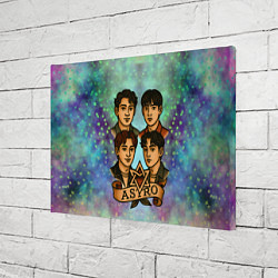 Холст прямоугольный Astro в стиле татуировки, цвет: 3D-принт — фото 2