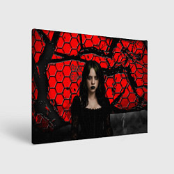 Картина прямоугольная Билли Айлиш готический образ