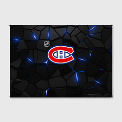 Холст прямоугольный Монреаль Канадиенс - плиты с подсветкой, цвет: 3D-принт — фото 2