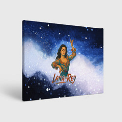 Картина прямоугольная Lana Del Rey танцует