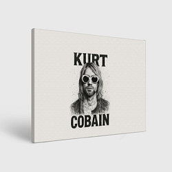 Картина прямоугольная Kurt Cobain - grunge-art