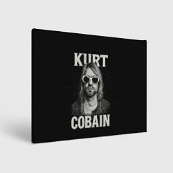 Картина прямоугольная Курт Кобейн - гранж-арт