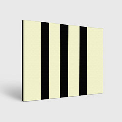 Картина прямоугольная Color black beige line