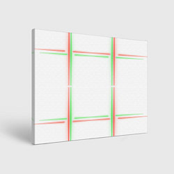 Картина прямоугольная Neon light green red