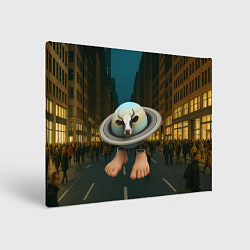 Картина прямоугольная Ла Вака Сатурно Сатурнита мем