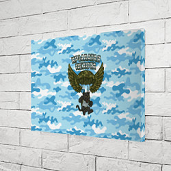 Холст прямоугольный Крылатая пехота - пантера, цвет: 3D-принт — фото 2