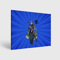 Холст прямоугольный Zanka from Gachiakuta, цвет: 3D-принт